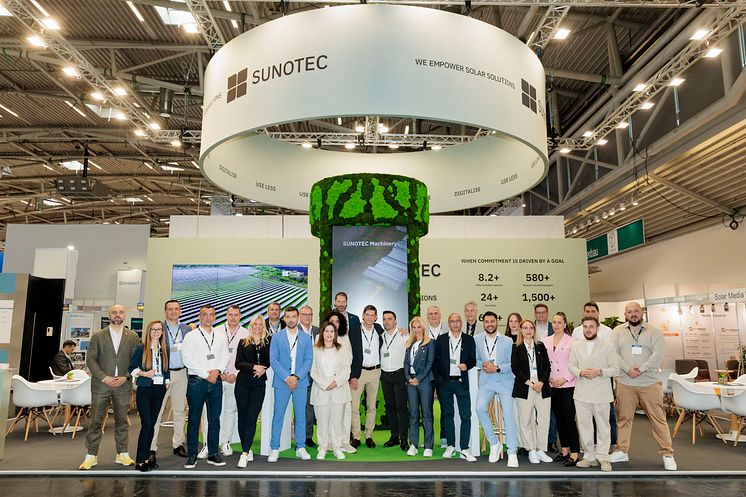 SUNOTEC Team at Intersolar 2024