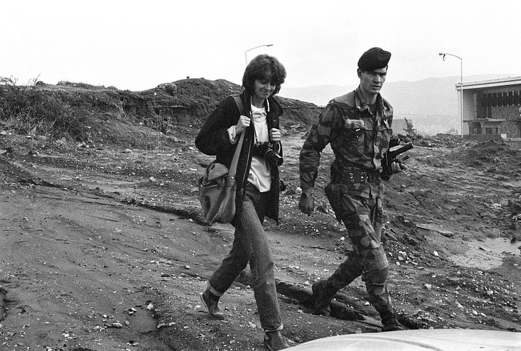 Sophie Ristelhueber i Libanon, 1982