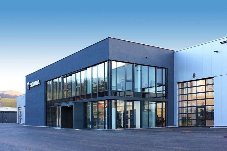 Die nachhaltigste Scania Filiale Österreichs in Puch bei Hallein