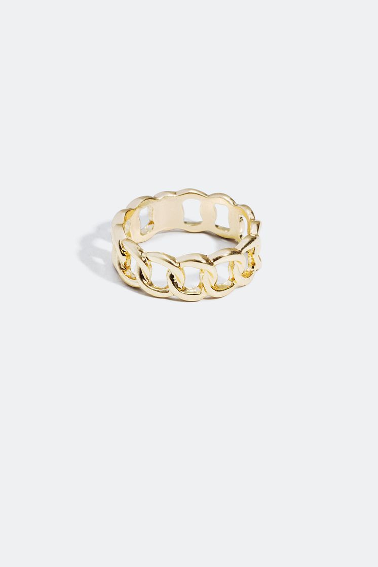 Kedjeformad ring