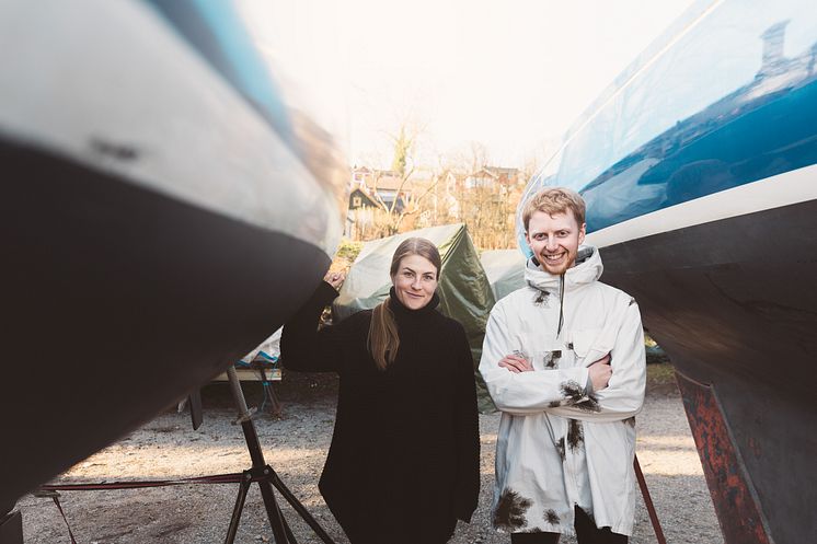 Jannica Hedlund Vice VD och Måns Daniel restaurangchef Boulebar Tanto 