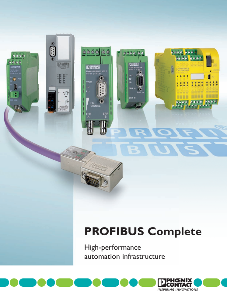 Profibus översikt från Phoenix Contact