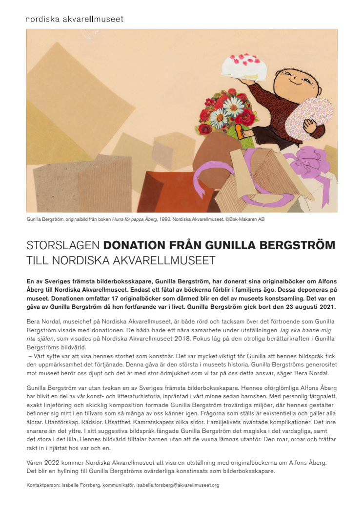 Storslagen donation från Gunilla Bergström till NAM.pdf