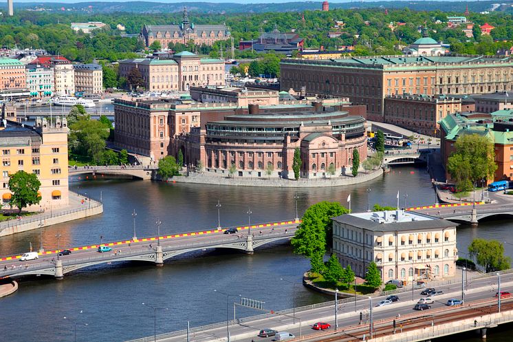 Illustrasjonsbilde: Riksdagen i Stockholm, Sverige