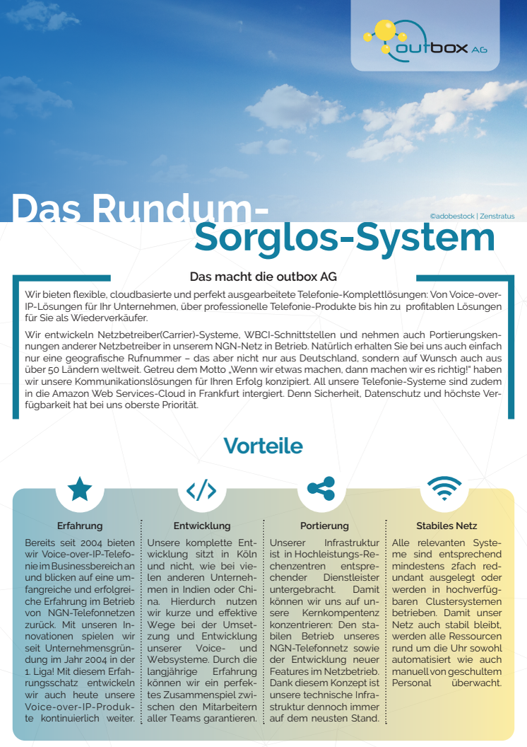 outbox AG - Firmenpräsentation