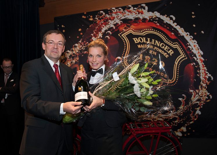 Frida Hansson från Åhus är 2012 års kvinnliga vinkypare