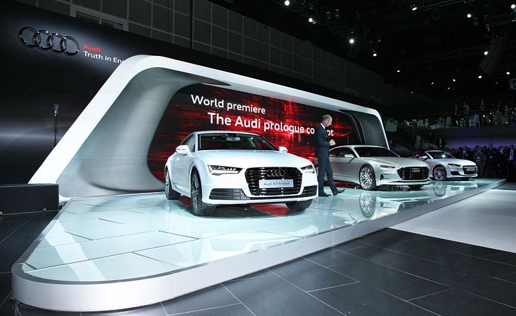 La Auto Show - A7 h-tron og Audi prologue