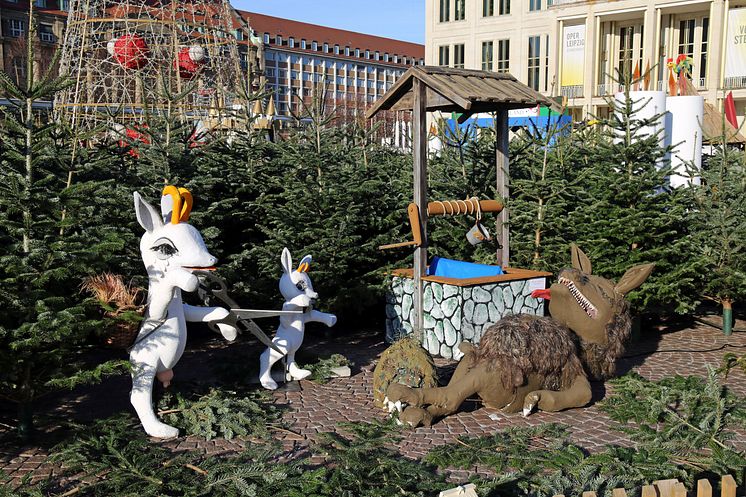 Leipzig: Märchenland auf dem Augustusplatz