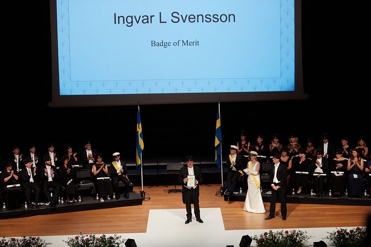 Jönköping University förtjänsttecken 2019; Ingvar L Svensson