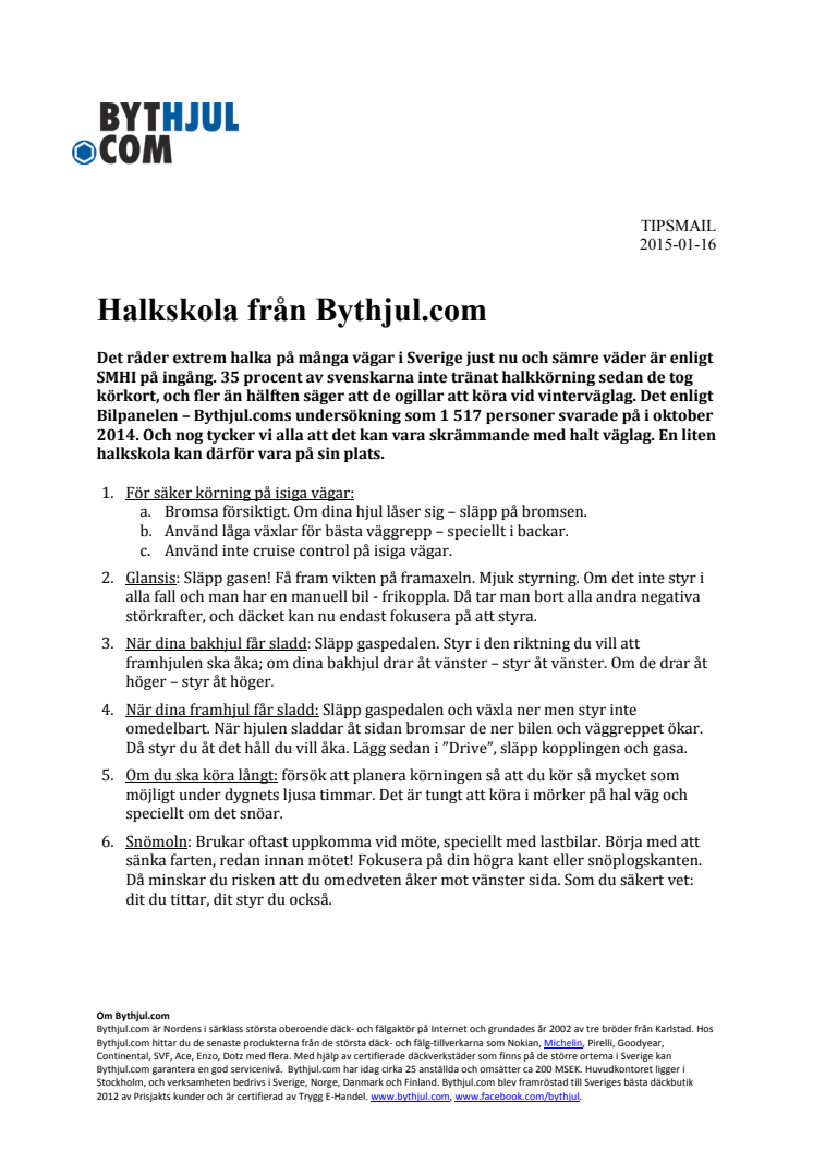 Halkskola från Bythjul!
