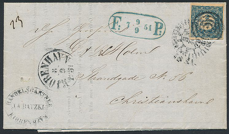 1851. 2 RBS Ferslew. Plade I, nr. 77. Vurdering: 10.000 kr. 