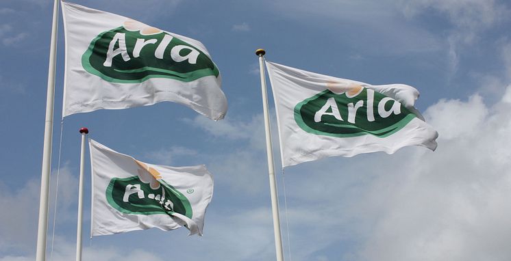 Arla Foods flags