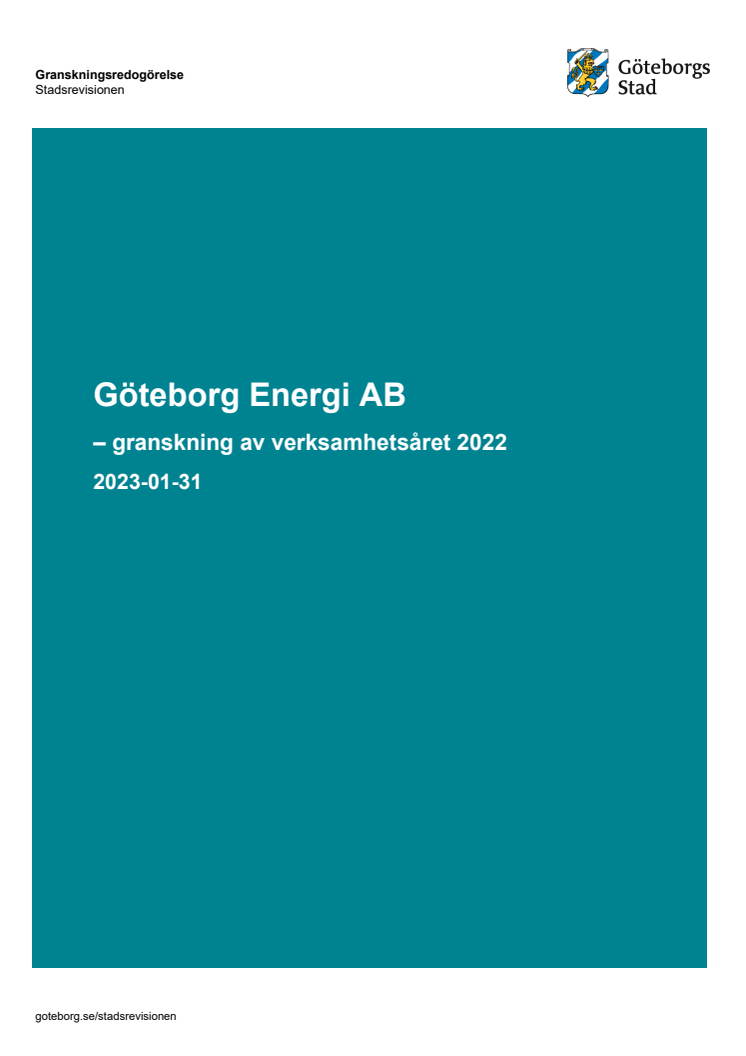 Göteborg Energi AB – granskning av verksamhetsåret 2022 (2023-01-31).pdf
