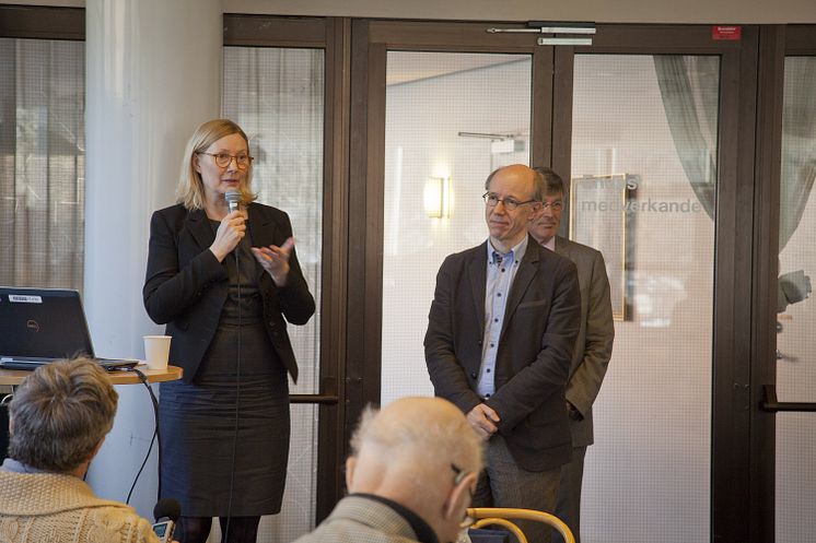 Sofi Lerström och Mark Tatlow berättar om samarbetet på Östersjöfestivalens pressfrukost 15 mars 2013