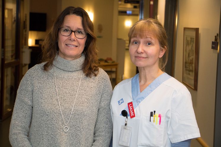 Eva Sjödin Eriksson och Ulrika Norén Nyström