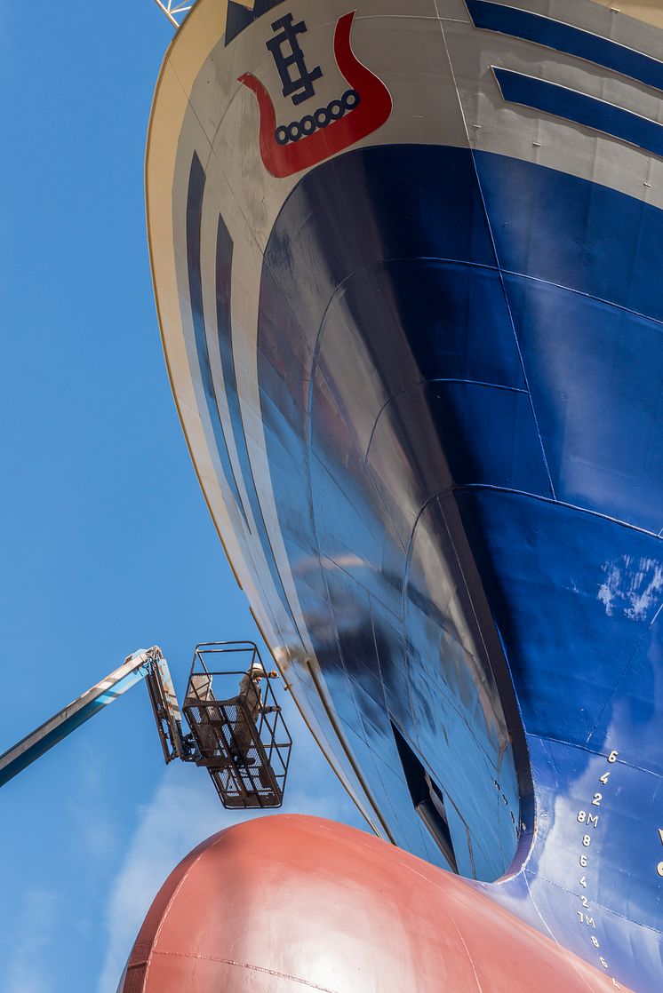 Ship in dock