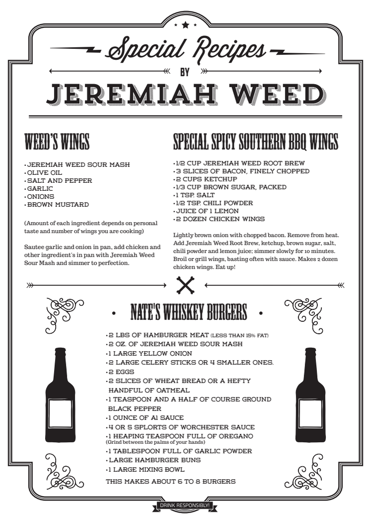 Recept Jeremiah Weed