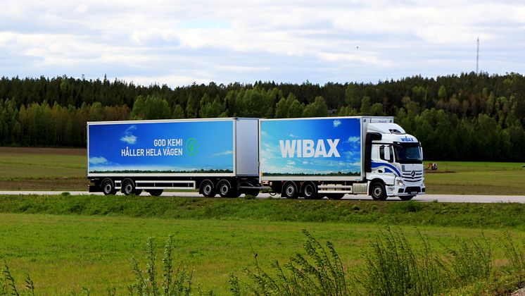 Wibax  lastbil för emballerat gods