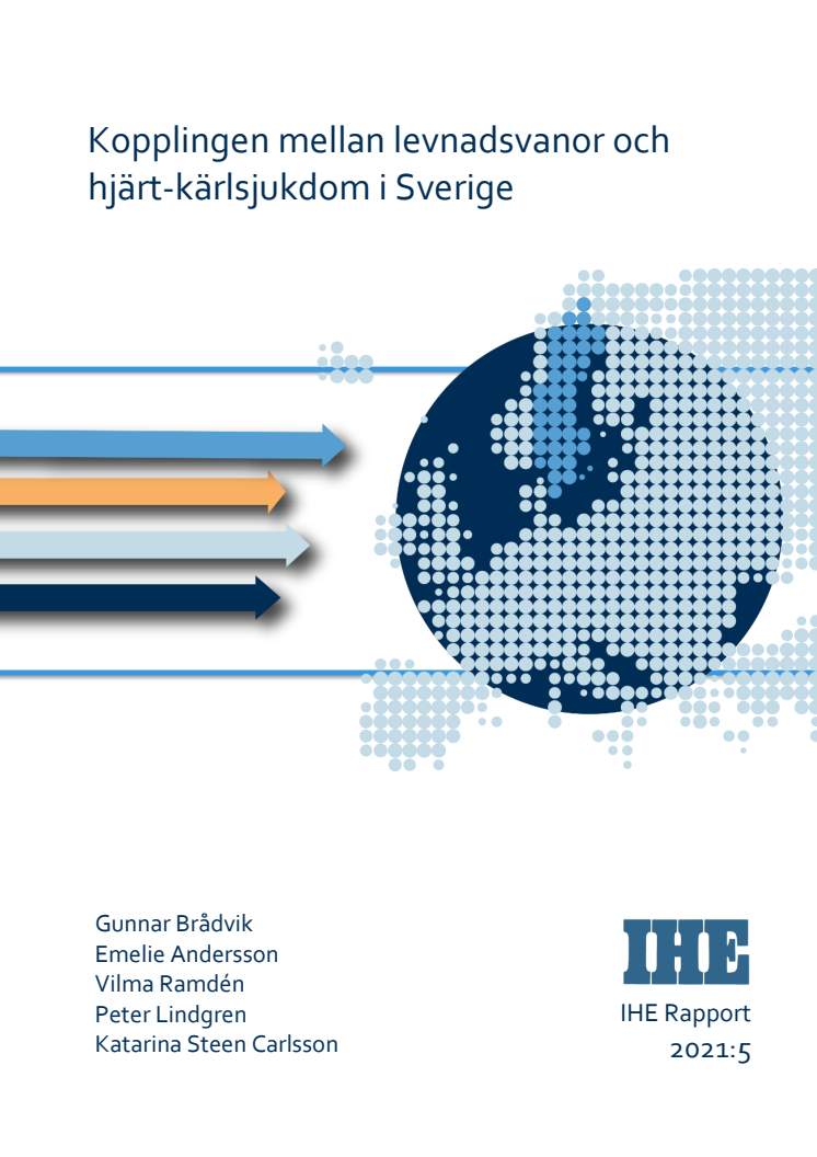 Om kopplingen mellan levnadsvanor och hjärt-kärlsjukdom i Sverige.