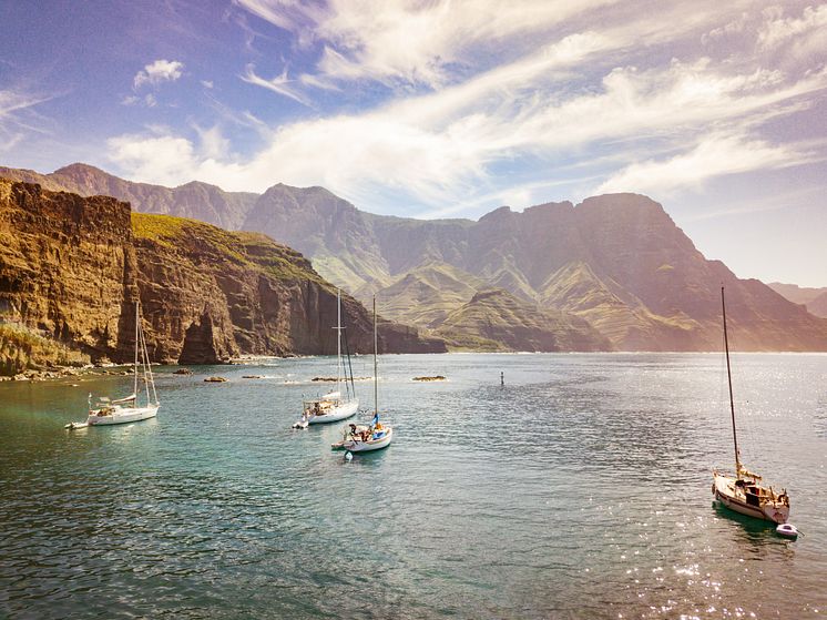 Puerto de las Nieves, på Gran Canaria