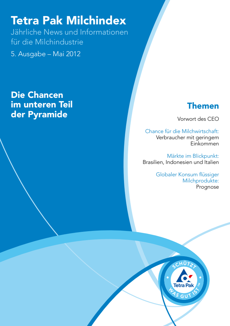  Milch-Index 2012: Chance im unteren Teil der Pyramide