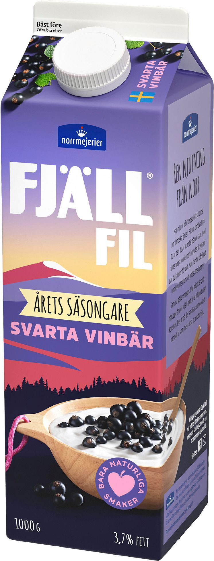 Fjällfil Svarta vinbär produktbild
