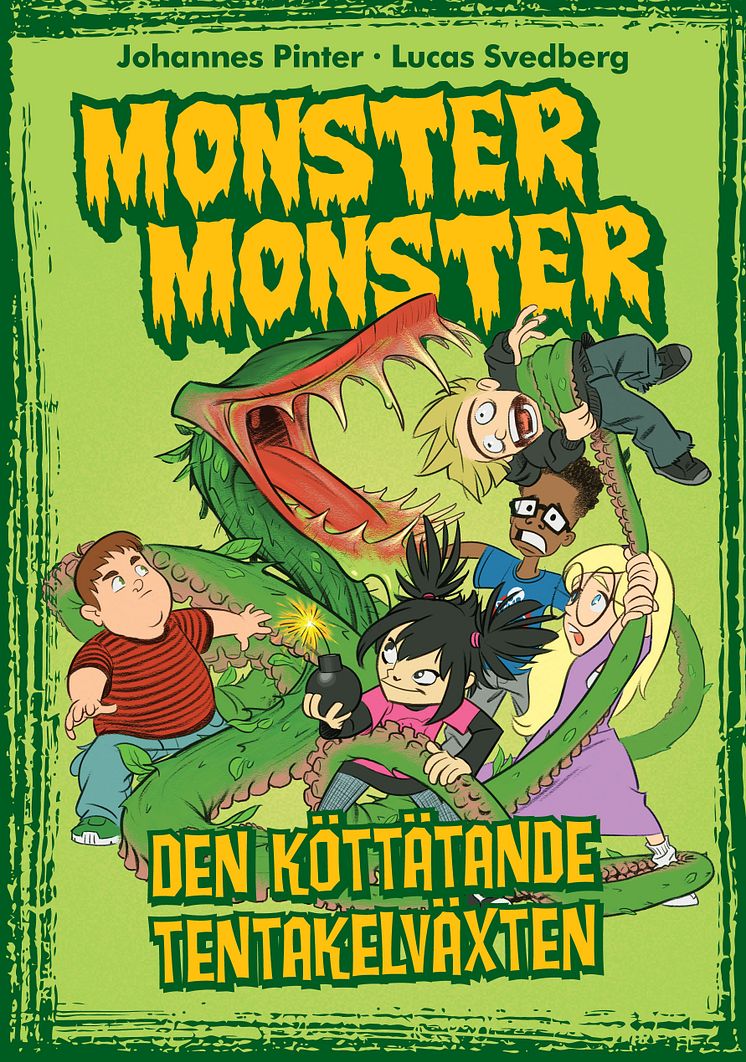 Omslag Monster Monster - Den köttätande tentakelväxten