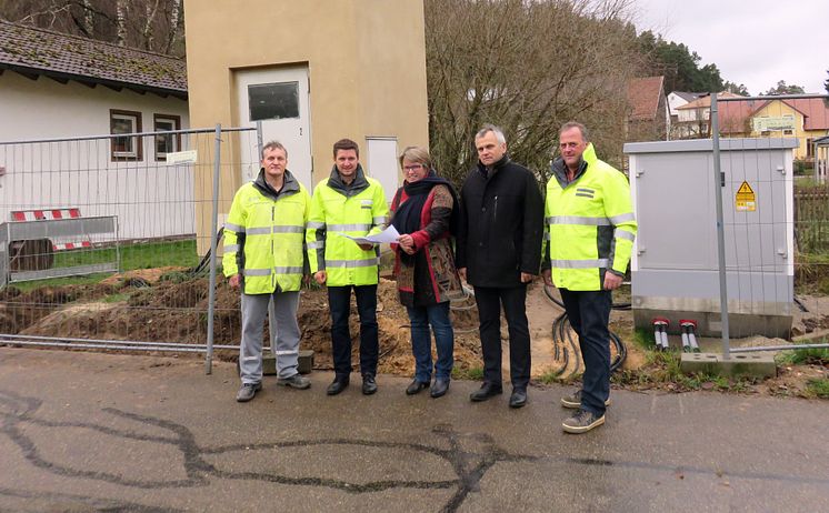 Baumaßnahme des Bayernwerks in Dietfurt vorgestellt