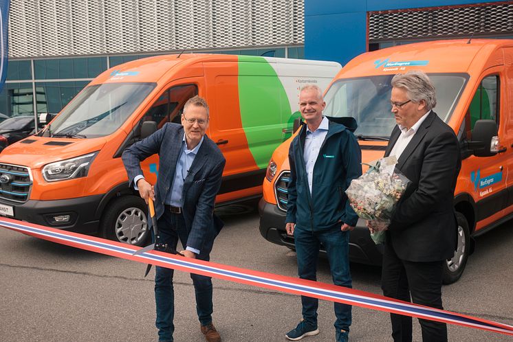 Ford E-Transit Norgespremiere 2022