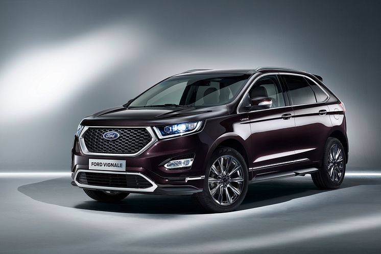 Ford Edge Vignale ble vist for første gang på den internasjonale bilutstillingen i Geneve