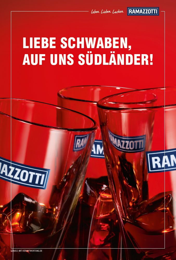 Neue Kampagne Ramazzotti: Motiv Stuttgart