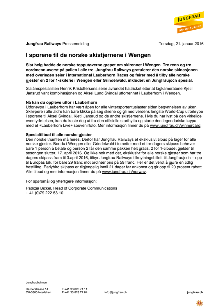 I sporene til de norske skistjernene i Wengen 