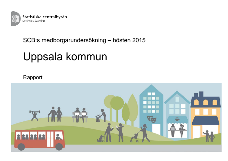 SCB Medborgarundersökning Uppsala 2015
