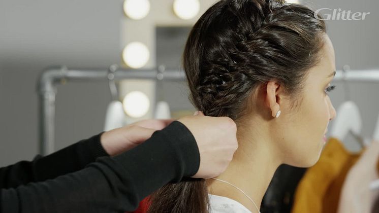 French Braid on the Side Tutorial