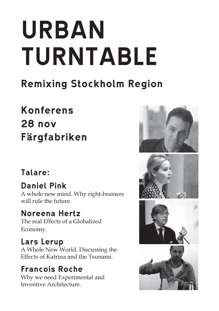 Urban Turntable Conference