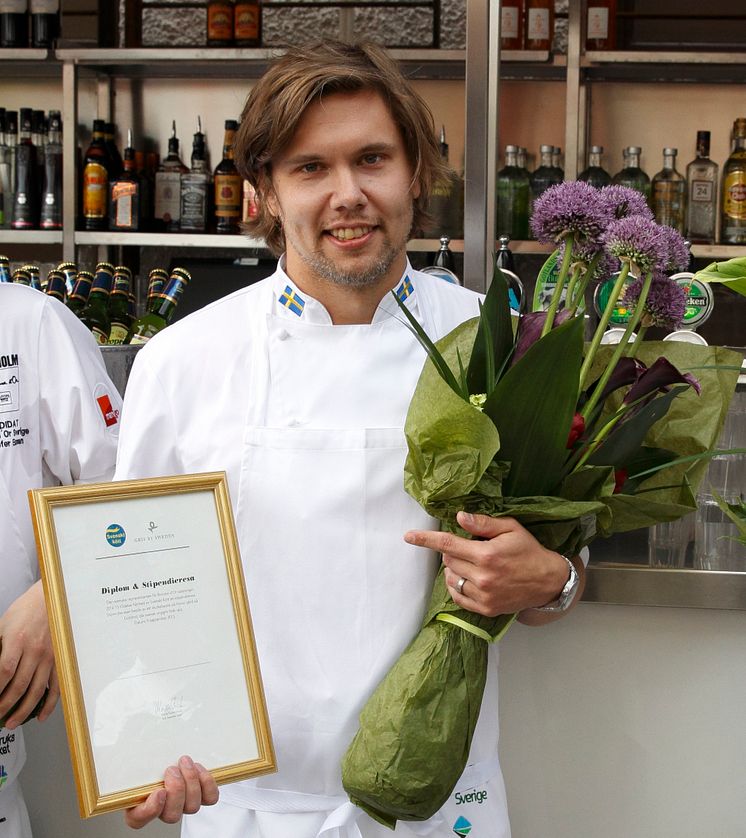 Tommy Myllymäki Sveriges representant i Bocuse d'Or 2014-2015