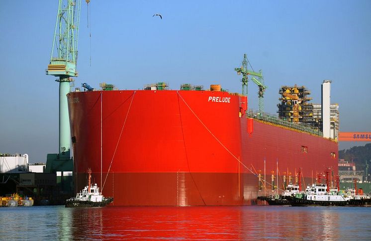 3de plaats: Prelude FLNG