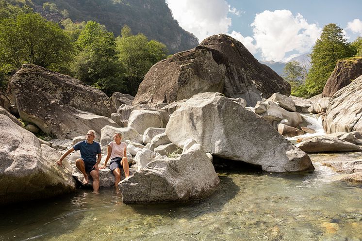 Die Maggia im Bavonatal