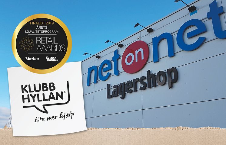 NetOnNet är en av finalisterna i Retail Awards 2019