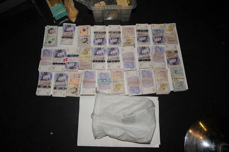 Cash seized 2 Op Iceage