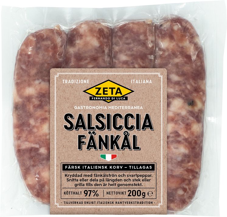 3292 Salsiccia fänkål 200g HR