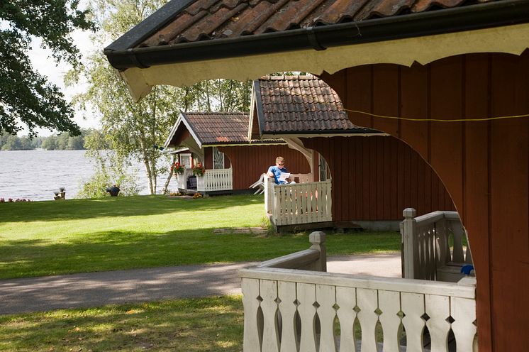 Camping i Halland står för 63 procent av övernattningarna