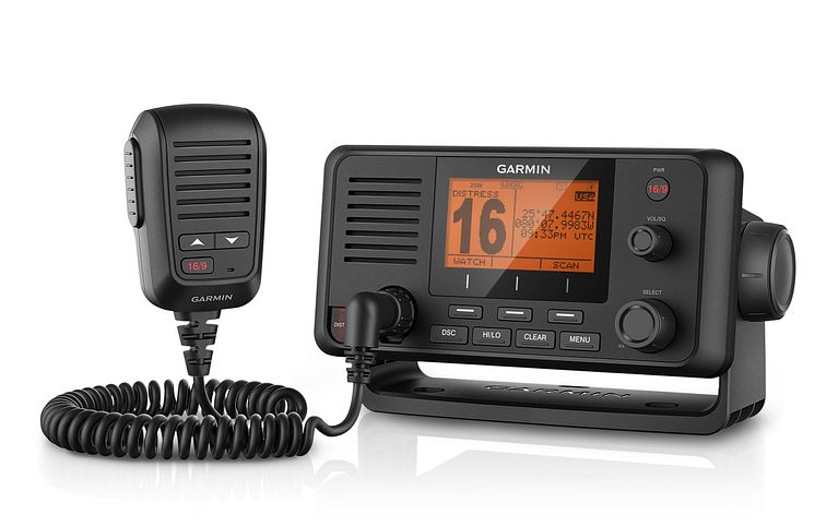 Garmin® VHF 110i og VHF 210i AIS marine radioer