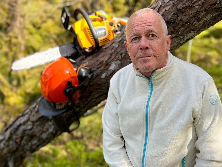 Skog - Arne Voll, kommunikasjonssjef i Gjensidige