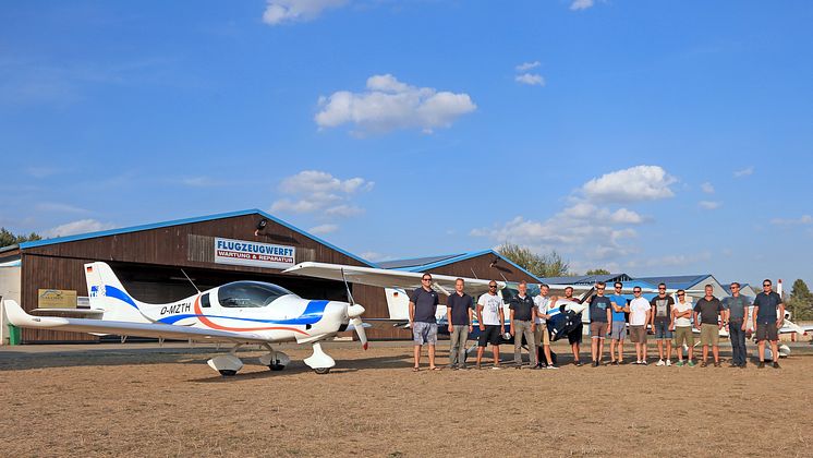 „Fliegende“ Lehrveranstaltung im Fachgebiet Luftfahrttechnik