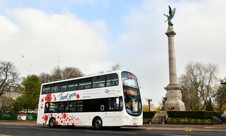 Go North East to recognise Remembrance Sunday