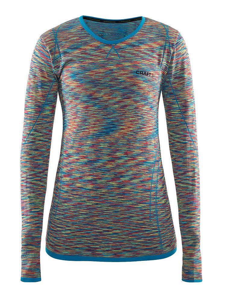 Active Comfort longsleeve i färgen typhoon/poppy