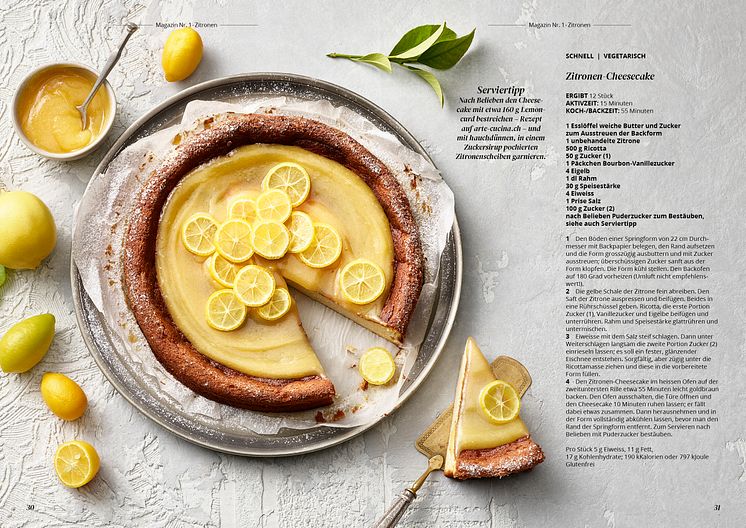 Innenseite Onlinemagazin