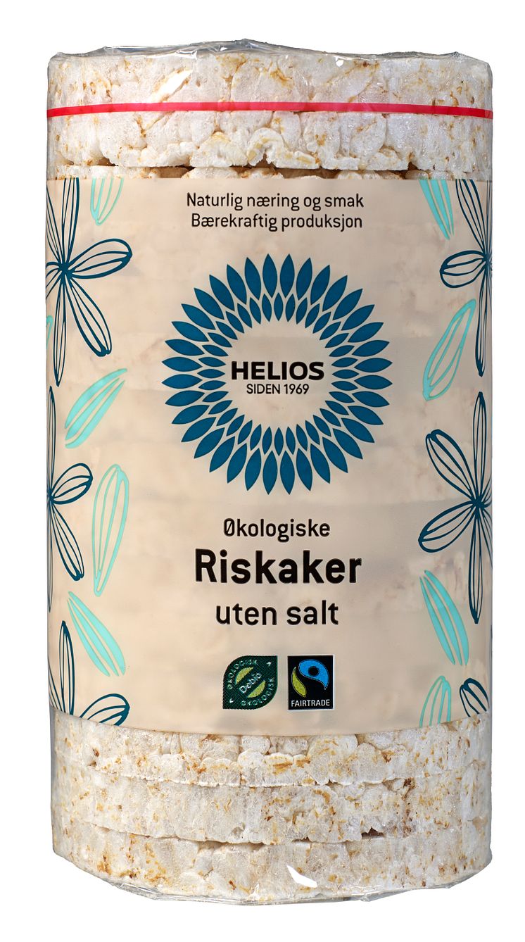 Helios riskaker uten salt økologisk fairtrade