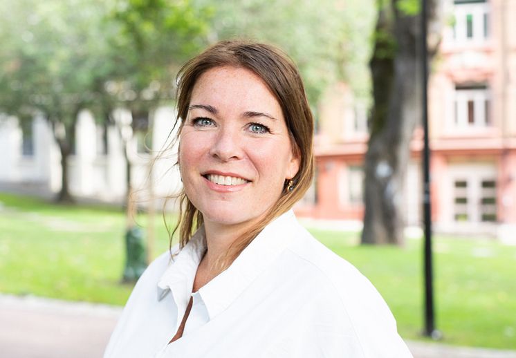 Christine Meling Christensen, kommunikasjonsdirektør i SpareBank 1 Utvikling